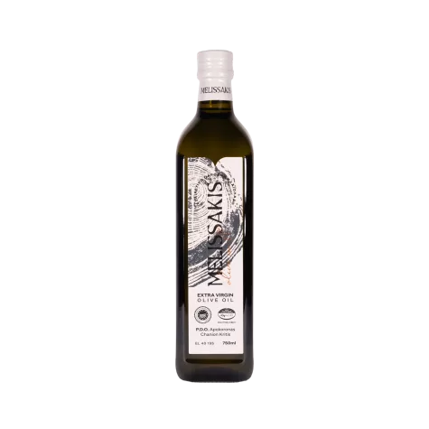 Butelka oliwy z oliwek extra virgin PDO Apokoronas Melissakis 750 ml