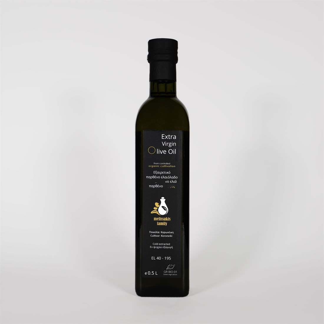 Oliwa PGI Chania Organic Extra Virgin Melissakis